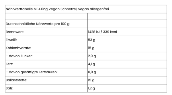 Meating Vegan 1 kg Schnetzel (27,90€/kg) = entspricht 3,5 kg fertiges Gericht – Bild 4