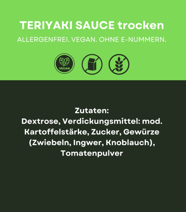 Teriyaki Sauce trocken 180 g (22,22 € / kg)